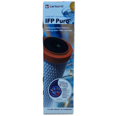 Carbonit IFP Puro Wasserfilterpatrone | 9 3/4” Aktivkohleblock mit Kapillarmembran